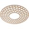 Ekena Millwork Fink Wood Fretwork Pierced Ceiling Medallion, Alder, 34"OD x 12 3/8"ID x 1/4"T CMWP34X34X0250FFAL - alternate 5